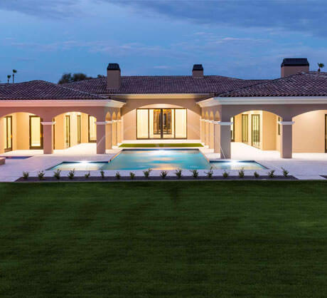 Unique Pool and Landscape